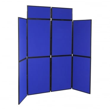 School Display Boards 8 Panel with Plastic Frame