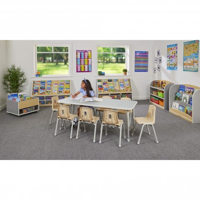 Thrifty Rectangular Table - 8 Seater