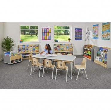 Thrifty Rectangular Table - 8 Seater