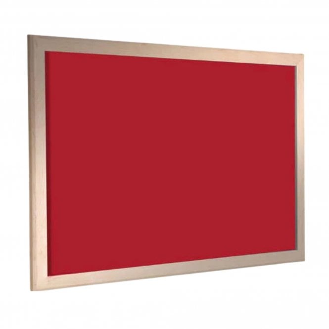 Wooden Frame Noticeboard Camira Cara Fabric